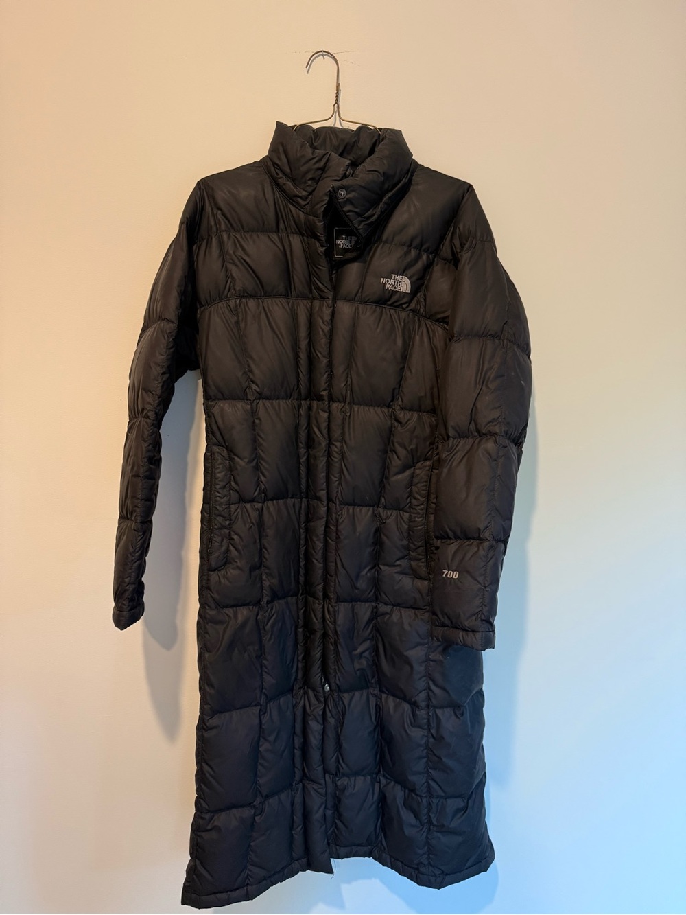 The North Face Women's Black Long Puffer Coat